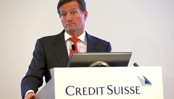 Ganancia neta de Credit Suisse cayó un 34% en primer trimestre