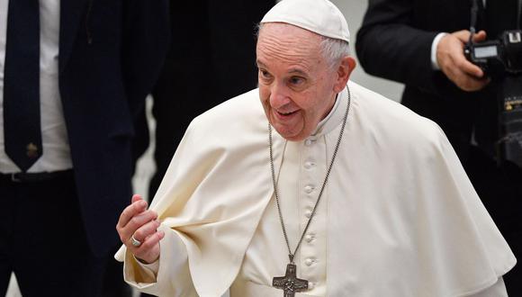 El papa Francisco recibirá a Joe Biden el 29 de octubre en el Vaticano. (TIZIANA FABI / AFP).