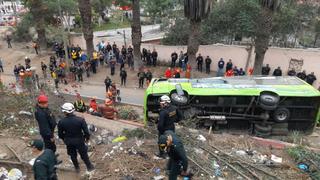 Cerro San Cristóbal: Indecopi investigará si seguro del bus era el adecuado