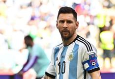 Lionel Messi se pronunció después de la derrota de Argentina en Qatar 2022: “Estábamos confiados en ganar”