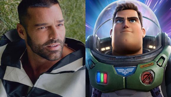 Ricky Martin envía contundente mensaje a críticos de la película “Lightyear”. (Foto: Composición)