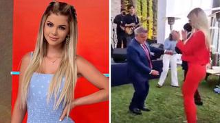 Brunella Horna se luce bailando huayno en el cumpleaños de César Acuña | VIDEO