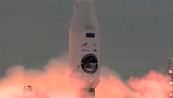 El cohete Soyuz que impulsó esta sonda de casi 800 kilos despegó desde la base espacial de Vostochni, en el extremo oriente ruso, el 11 de agosto.