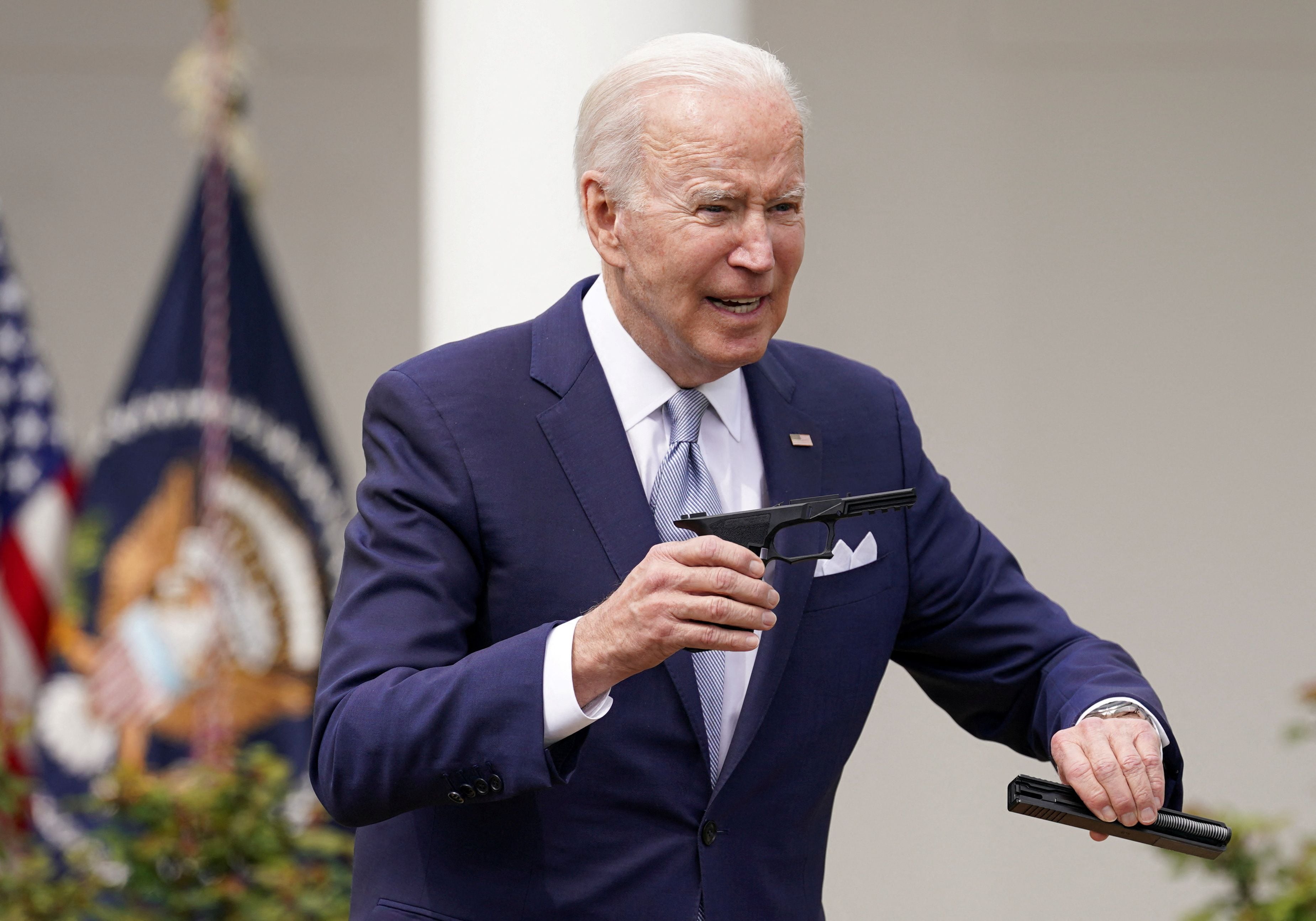 Biden's age has raised concerns about his ability to lead the next administration.  (Photo: REUTERS/Kevin Lamarque).