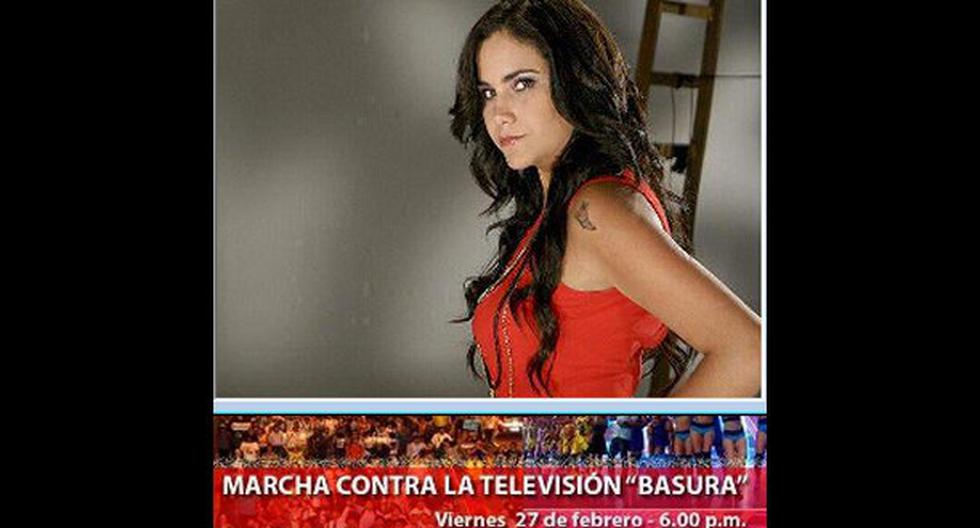Andrea Llosa habla de la TV Basura. (Foto: Peru.com