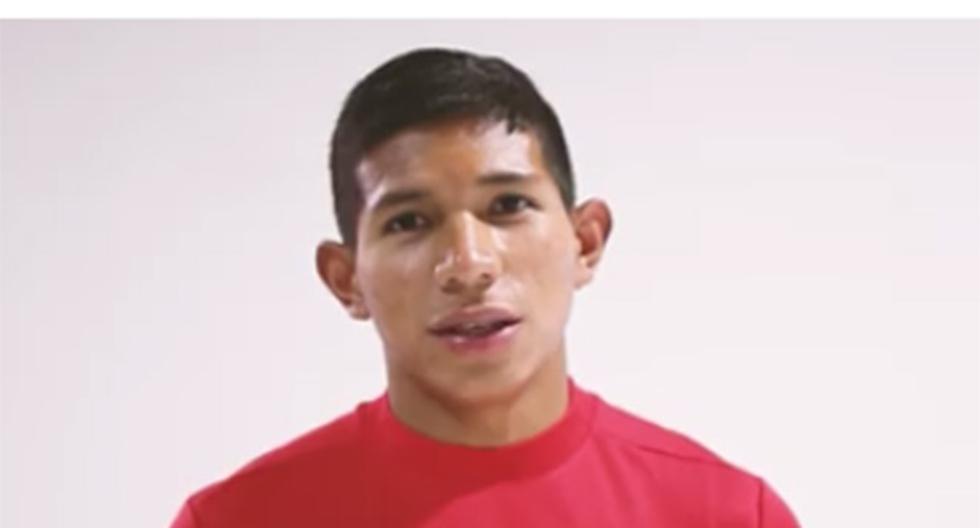 Edison Flores apareció en video emitido por la FPF con miras al PErú vs Ecuador (Foto: captura)