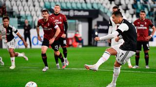 Pese al penal fallado por Cristiano Ronaldo, Juventus empató y clasificó a la final de la Copa Italia