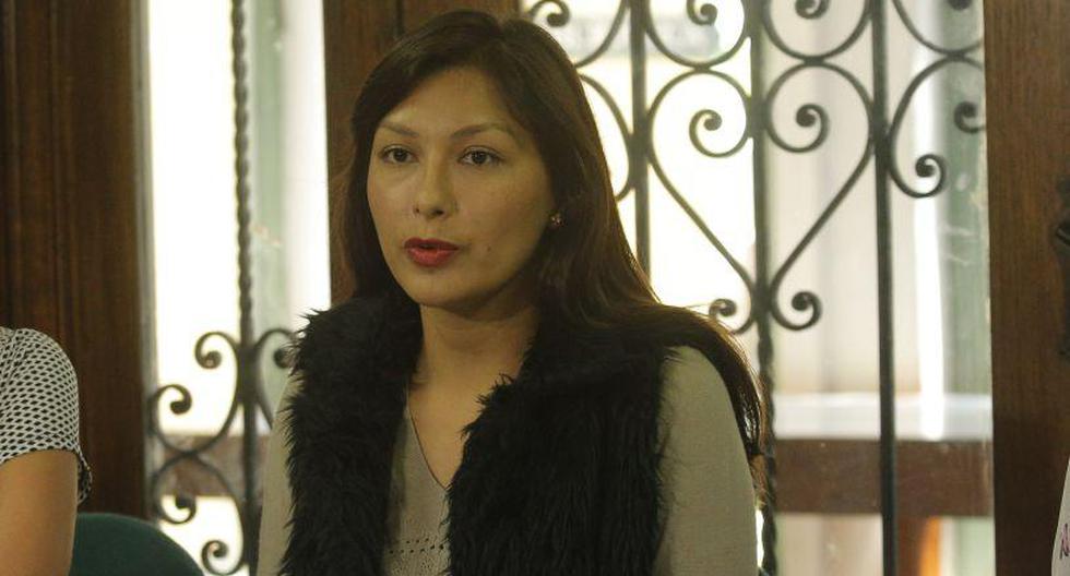 Arlette Contreras busca que su ex pareja sea juzgado en Lima. (El Comercio)