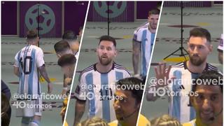 Lionel Messi no es perfecto: el artículo que se olvidó en el partido ante Croacia | VIDEO