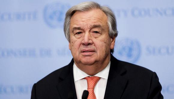 El secretario general de la ONU, Antonio Guterres, habló sobre la situación en torno a Corea del Norte. (Foto: EFE)