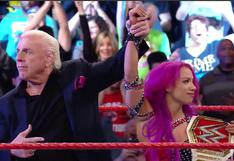 WWE Raw: Sasha Banks venció a Charlotte y vuelve a ser campeona femenina