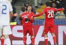 Sin André Carrillo, Benfica venció por 2-0 al Dínamo Kiev por la Champions League
