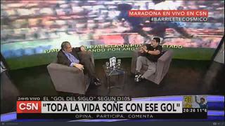 Diego Maradona opinó sobre el gol de Ruidíaz: “Es un choreo”