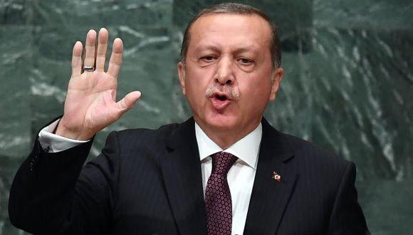 Erdogan promete establecer una &quot;zona segura&quot; en norte de Siria. (Foto: AFP)