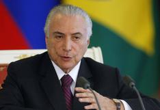 Brasil: Michel Temer es denunciado por corrupción ante Corte Suprema
