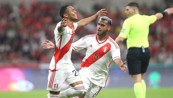 Bryan Reyna se encargó de meter el único gol del Perú vs Corea del Sur en el amistoso internacional (Foto: FPF/Twitter)