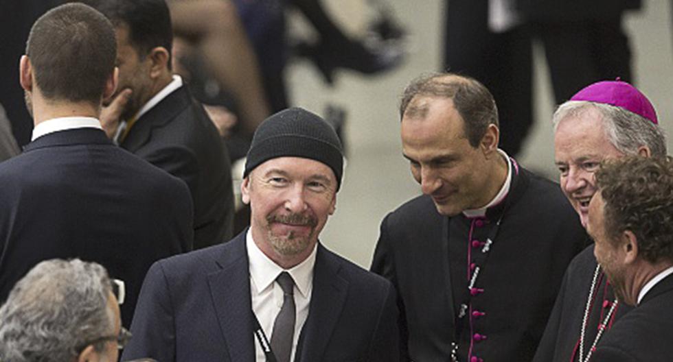 The Edge, el guitarrista de U2, tocó en la Capilla Sixtina del Vaticano. (Foto: Getty Images)