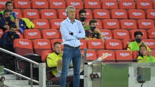 Quique Setién, técnico de Barcelona: “Confío cada vez menos en el VAR”