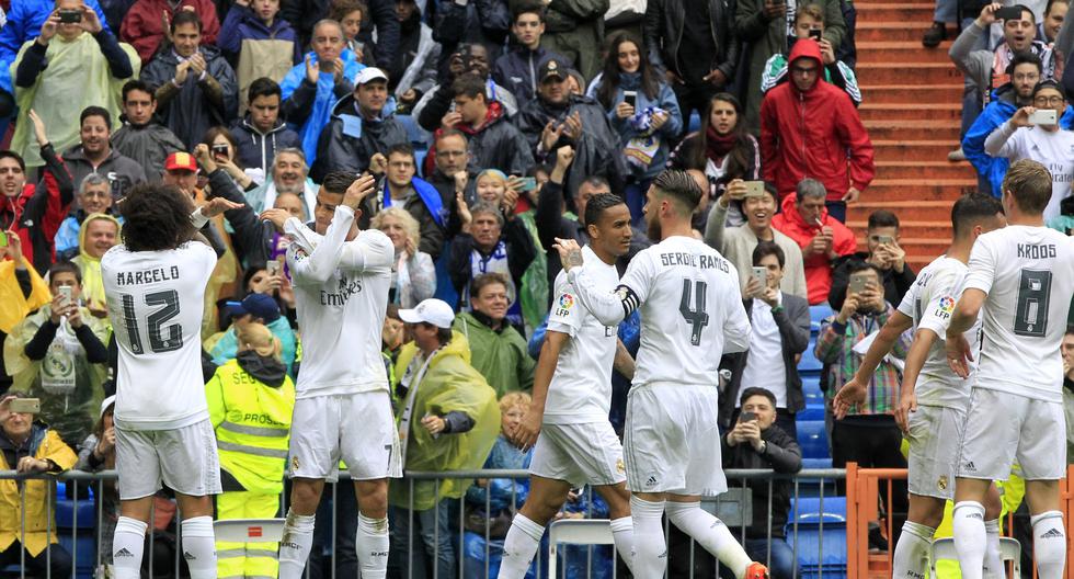 Real Madrid derrotó al Valencia y sigue con vida en Liga BBVA. (Foto: EFE)