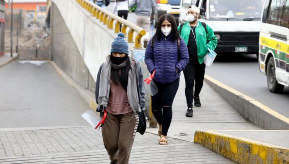 Las bajas temperaturas se acentúan en Lima durante el invierno. (Foto : Britanie Arroyo / @photo.gec)