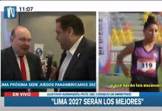 López Aliaga tras anuncio de Lima como sede de los Panamericanos 2027: “Quiero felicitar a todo el equipo”