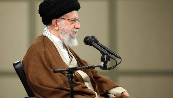 El líder supremo de Irán el ayatola Alí Jamanei. (KHAMENEI.IR / AFP).