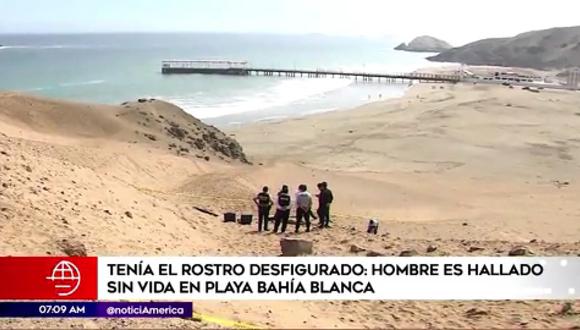 Hallan cuerpo sin vida en playa de Ventanilla. (Foto: América Noticias)