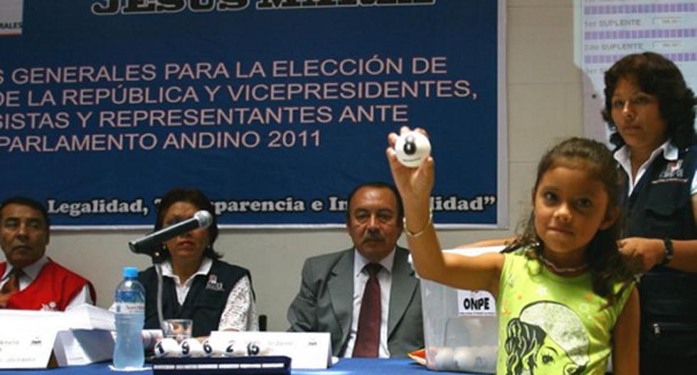 ONPE sorteará miembros de mesa para Elecciones este 25 de febrero. (Foto: Andina)