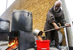 Porciúncula: hoy se preparó la tradicional sopa que alimenta a miles de necesitados [FOTOS]
