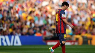 La desazón de Messi y el Barcelona tras perder la Liga española