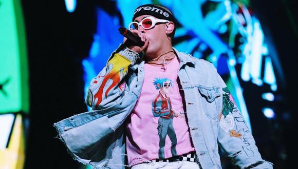 Bad Bunny: Segundo disco del artista lidera por 50 semanas lista de Billboard. (Foto: @badbunnypr).