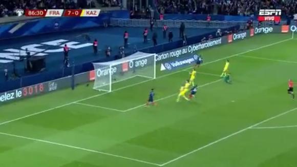 Compró pasaje a Qatar: Mbappé selló la goleada de Francia sobre Kazajistán al marcar el 8-0. (VIDEO: ESPN)