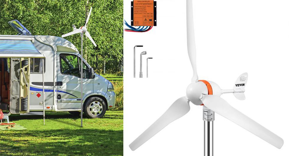 Wind energy: this wind turbine can be installed at home and costs about S/500