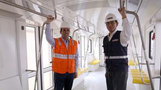 Fernando Zavala inspeccionó obras de Línea 2 del Metro [FOTOS]