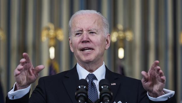 El presidente de Estados Unidos Joe Biden. (EFE/EPA/JIM LO SCALZO).