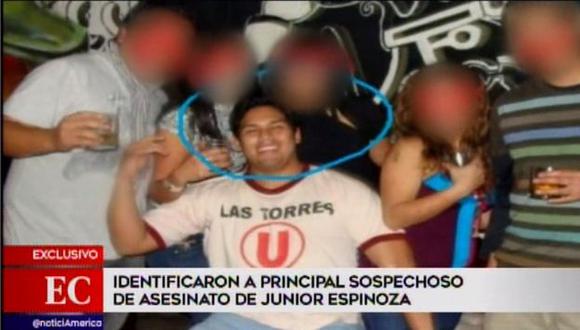 La Policía intentó capturar a un sospechoso del asesinato de Junior Tarazona. (América Noticias)