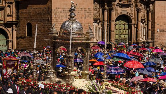 El Día de Corpus Christi fue declarado como Patrimonio Cultural de la nación en el 2004 y en la ciudad cuzqueña se realiza entre los meses de mayo y junio. Foto: cuscoperú.pe