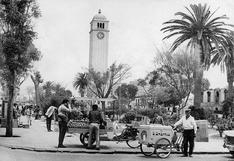 Parque Universitario: cuando el reloj de la Torre Alemana volvió a funcionar por los 150 años de nuestra independencia