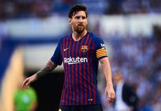 Entrenador del Barcelona destacó actuación de Lionel Messi en la Champions League