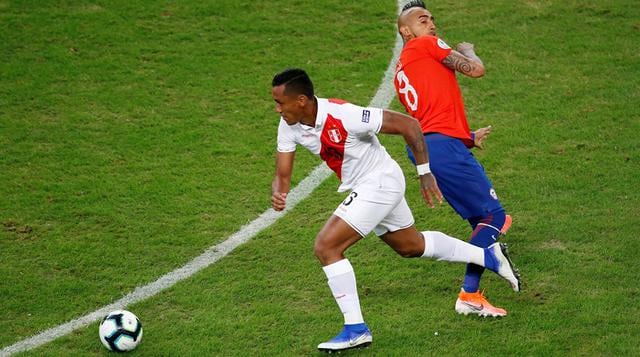 Perú vs. Chile. (Foto: AFP)