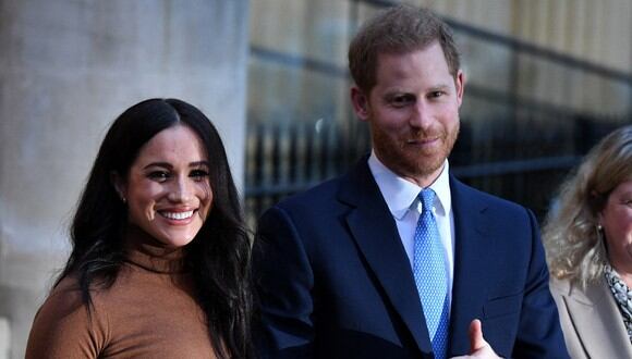 Meghan de Sussex y el príncipe Harry dieron el adiós definitivo a la Casa Real británica. (Foto: Daniel Leal-Olivas | AFP)