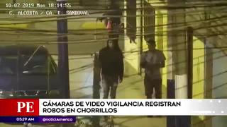 Chorrillos: cámaras de seguridad registran robos bajo la modalidad del ‘raqueteo’