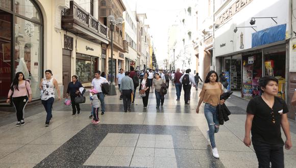 La Municipalidad de Lima implementó un Plan de Reordenamiento del Jirón de la Unión. (Foto: GEC)