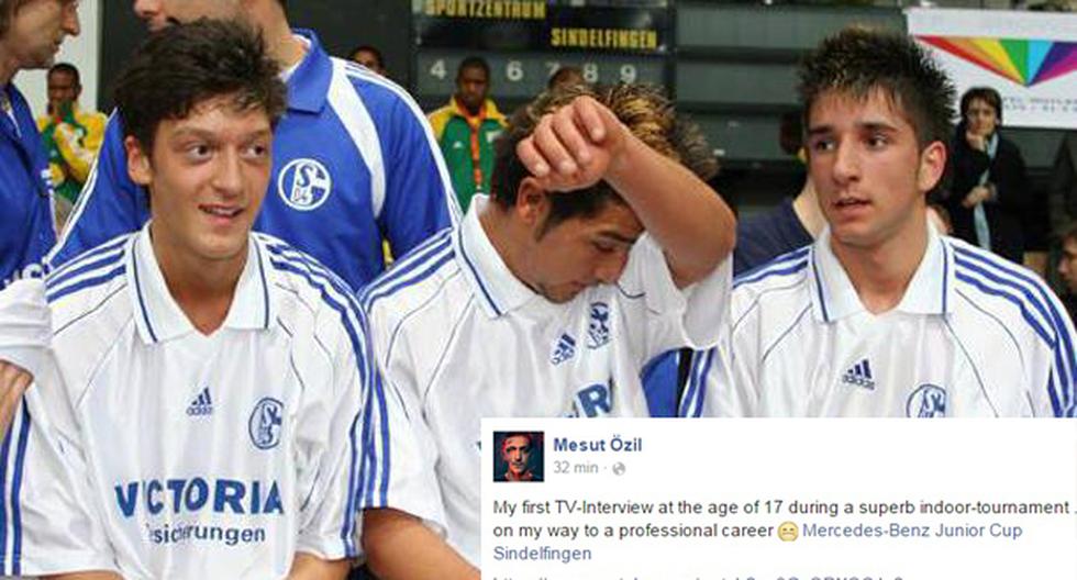 Mesut Özil recordó su pasó por la Mercedes Benz Cup Sub-19. (Foto: Facebook / Mesut Özil)