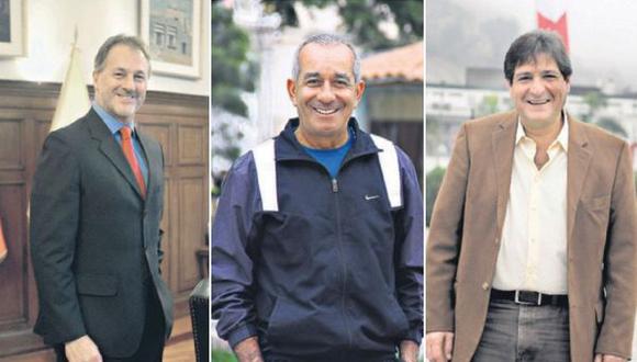 Los alcaldes de Miraflores, San Borja y La Molina postularán a nuevo período