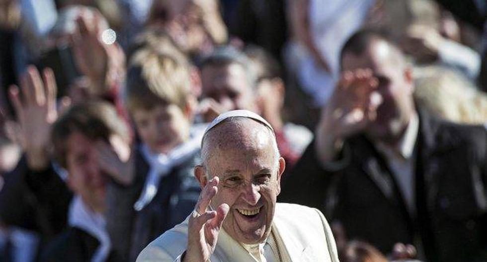 El papa Francisco llega el 18 de enero del 2018 a Perú. (Foto: EFE)