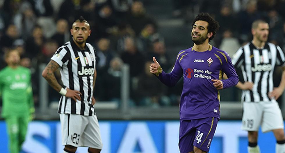 Salah fue el hombre de la noche en Turín (Foto: Getty Images)