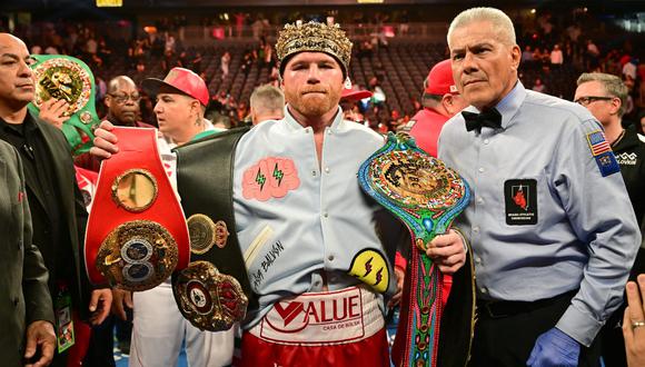 Canelo Álvarez y lo que vale cada golpe suyo | Foto: AFP