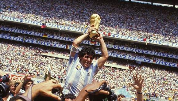 Maradona recordó su regreso a Argentina con la Copa Mundial