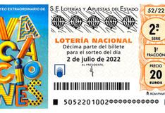 Lotería Nacional: comprueba los décimos del Sorteo Extraordinario de Vacaciones del sábado 2 de julio